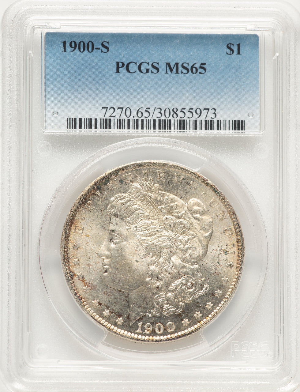 1900-S Morgan Dollar PCGS MS65