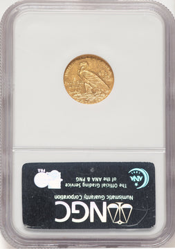 1913 $2.50 Indian Quarter Eagle NGC MS64 (783858002)