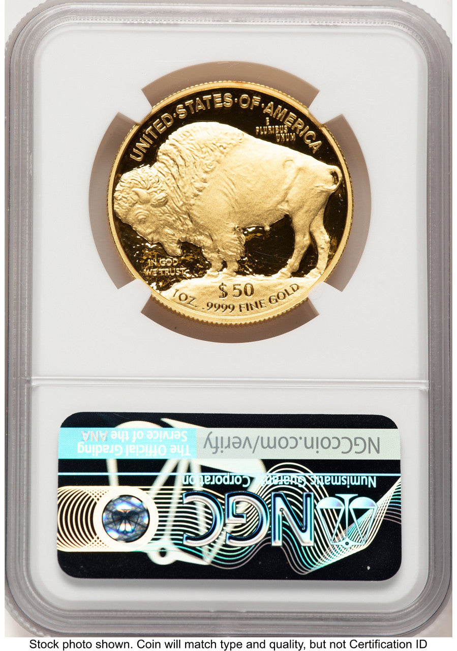 2021-W Proof Gold Buffalo 1 oz NGC PF70 Ed Moy (783909005)