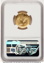 2016-W 25C Standing Liberty 100th Anniversary Gold Centennial ER Mike Castle NGC MS70