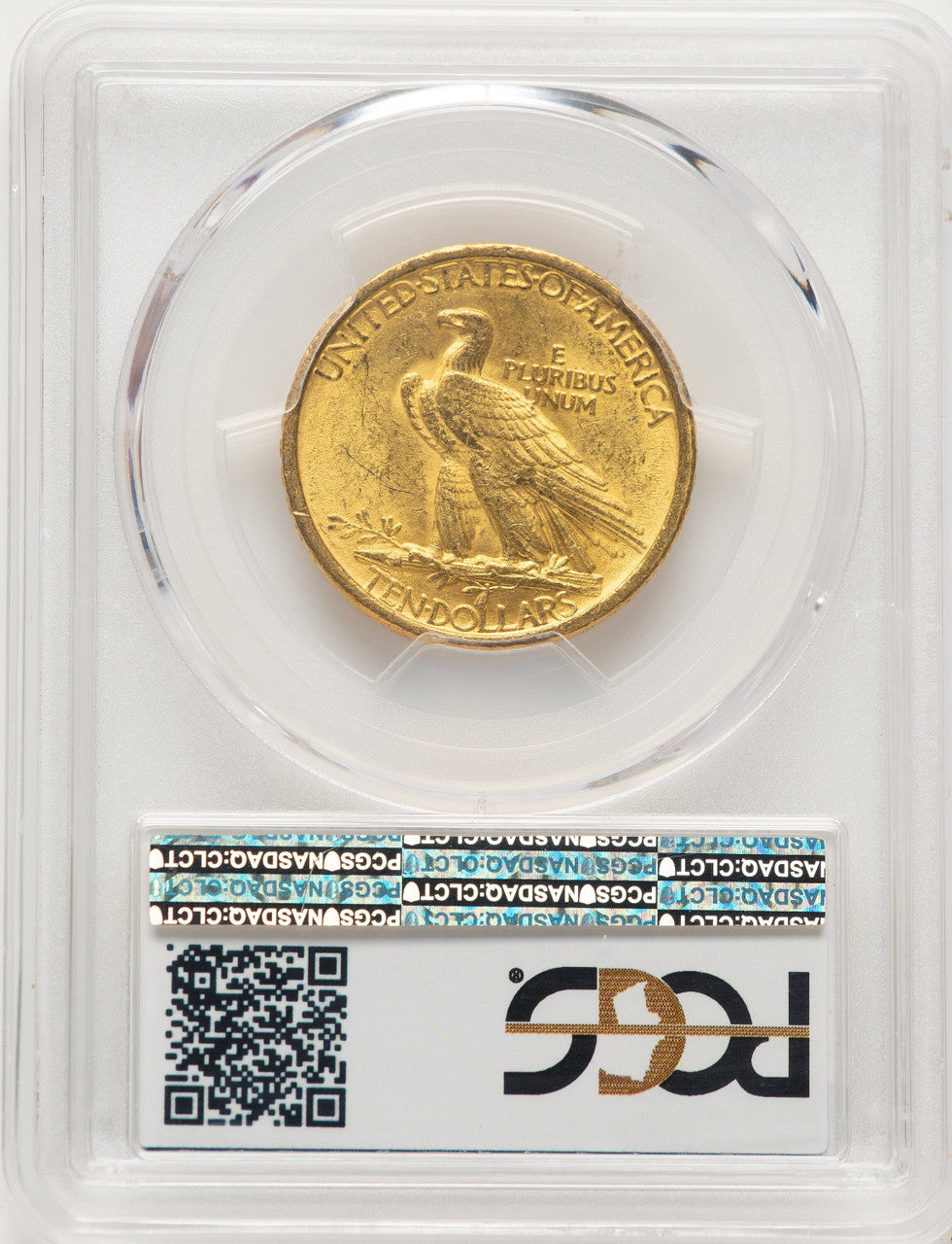 1907 $10 No Motto Indian Eagle PCGS MS63 (784014024)