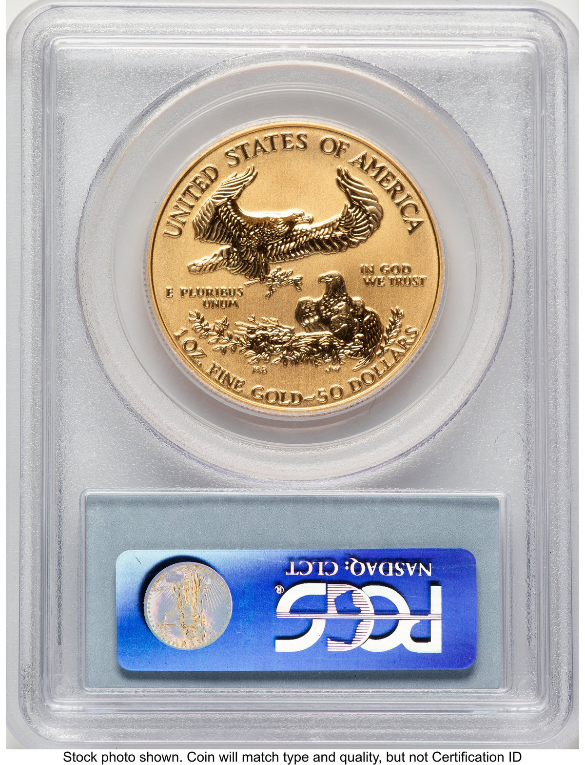 2006-W Reverse Proof Gold Eagle 1 oz Blue Label PCGS PR70 | LCR Coin