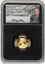 2018-W G$10 American Liberty High Relief 2024 Hoard NGC PF70 Ryder