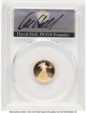 2023-W Proof Gold Eagle 1/10 oz AR David Hall PCGS PR70 (784048007)