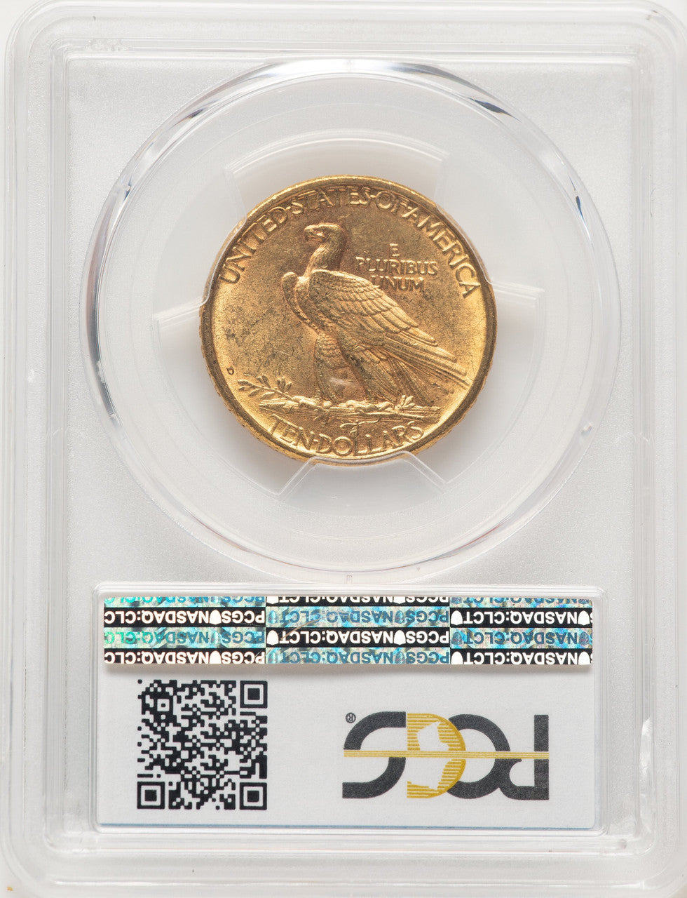 1908-D $10 NO MOTTO Indian Eagle PCGS MS62 (784089003)