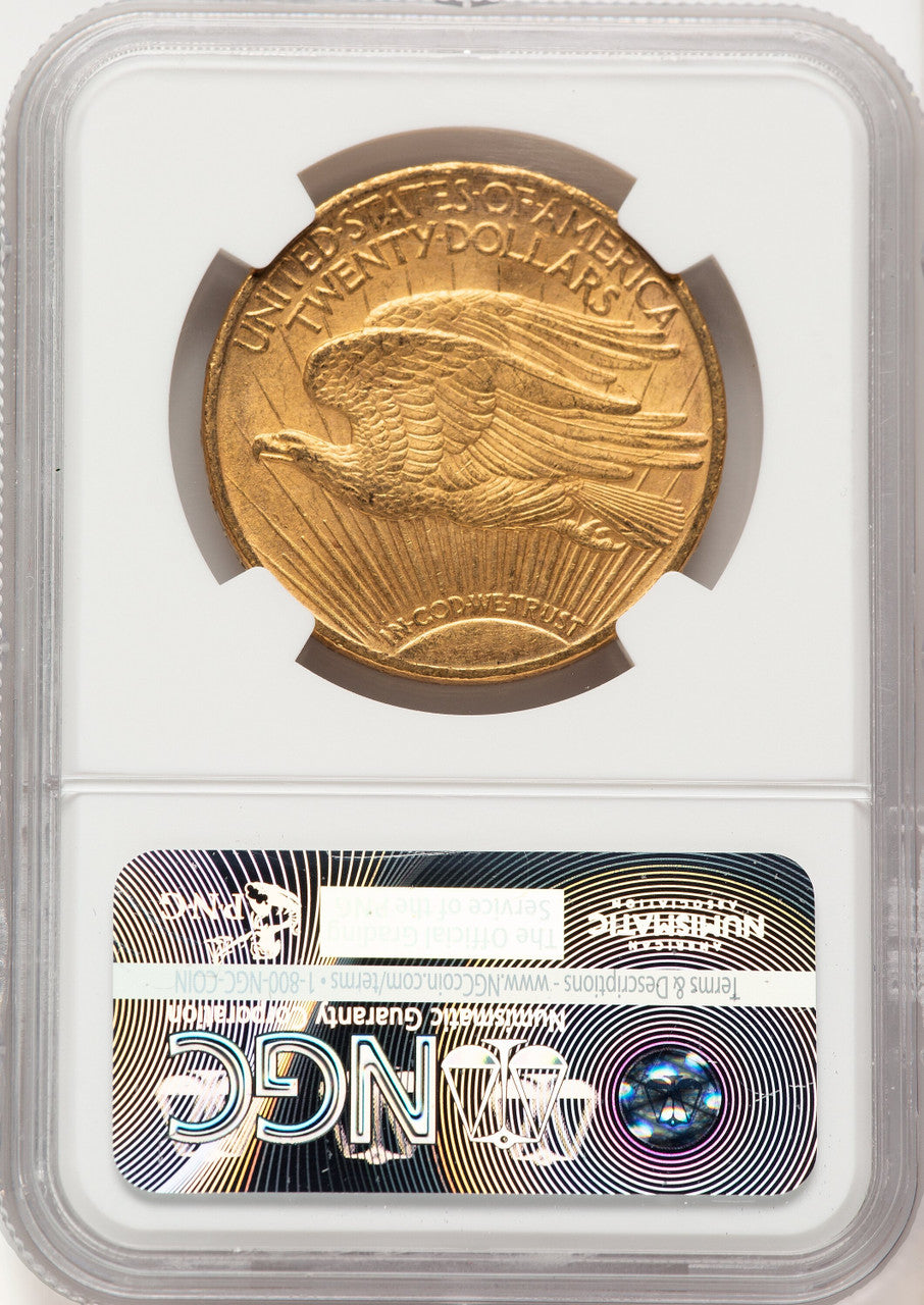 1925-S $20 Saint-Gaudens Double Eagle NGC MS62 (784089008)