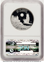 1998-W Proof Platinum Eagle 1 oz Brown Label NGC PF70