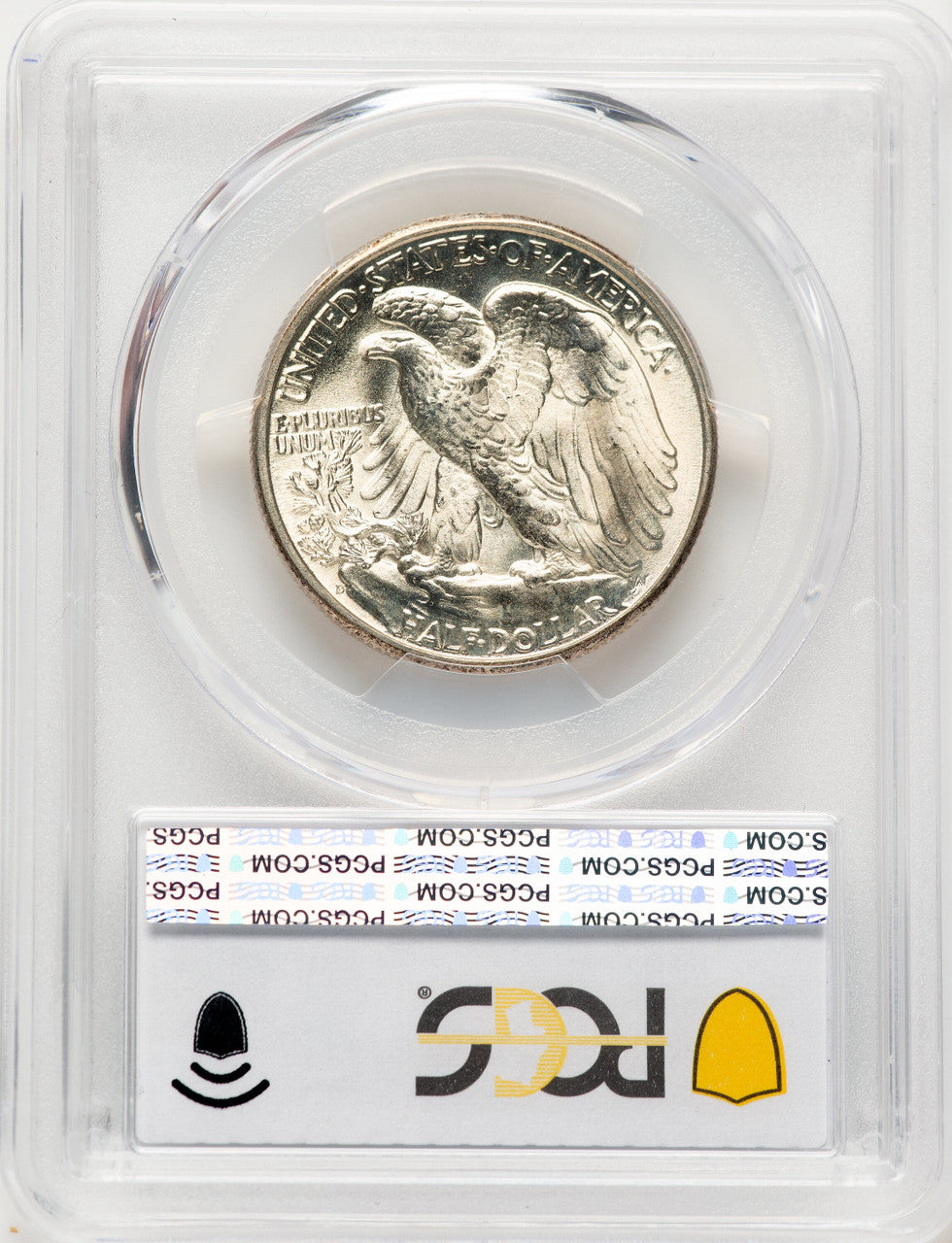 1946-D 50C Walking Liberty Half Dollar PCGS MS67 (784128010)