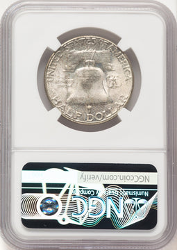 1954-S 50C FL Franklin Half Dollar NGC MS66 (784128012)