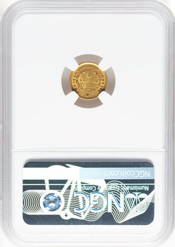 1853-O G$1 Gold Dollar NGC AU58