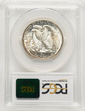 1937-D 50C Walking Liberty Half Dollar PCGS MS64