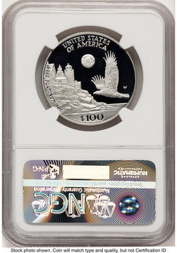 1998-W Proof Platinum Eagle 1 oz American Liberty Series Label NGC PF70