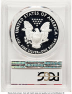 2016-W Proof Silver Eagle 1 oz WP Mint Hoard Heraldic Eagle Flag PCGS PR70