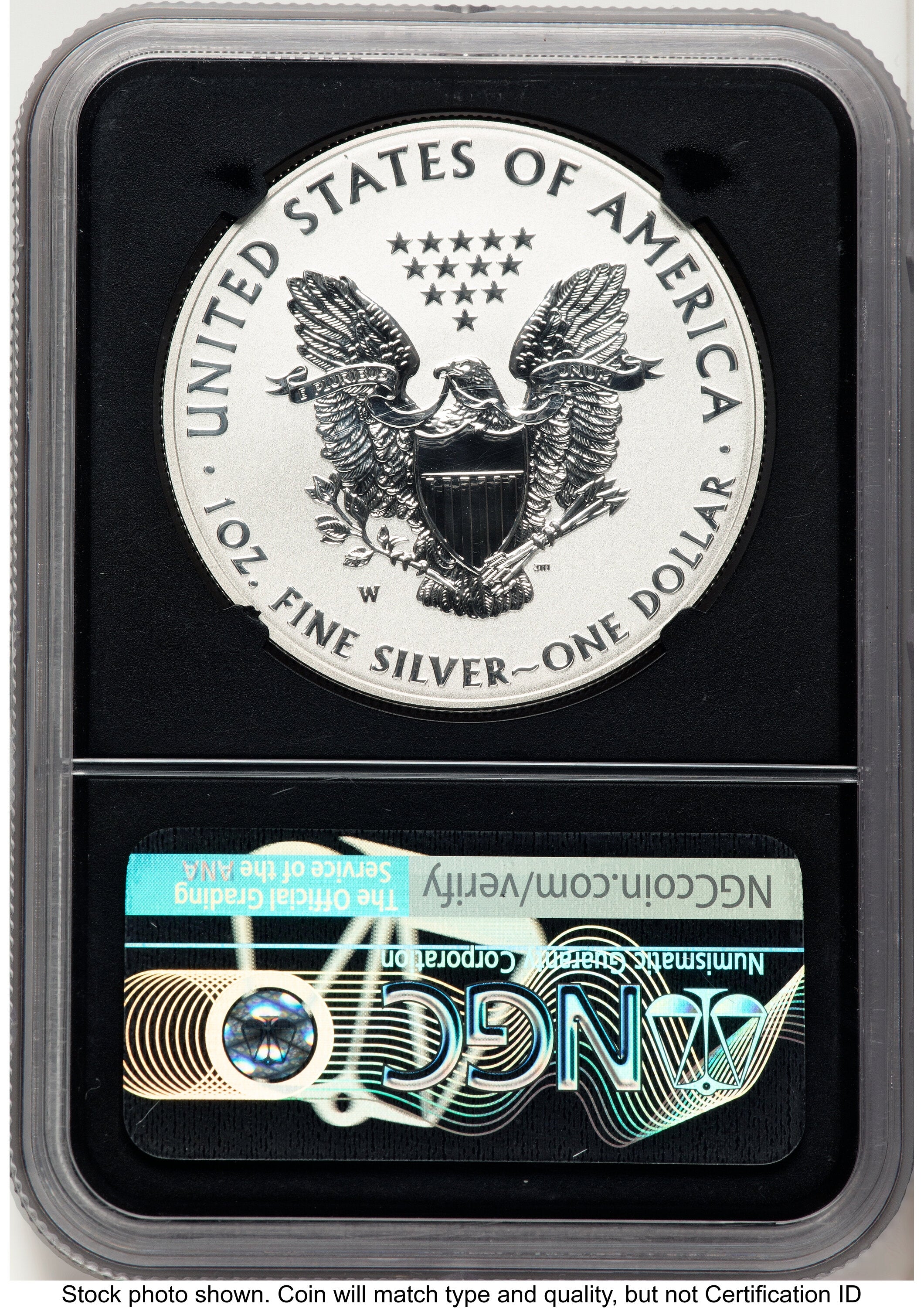 2013-W Proof Silver Eagle 1 oz ER Miles Standish NGC PF70