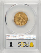 1913 $5 Indian Half Eagle PCGS MS62+