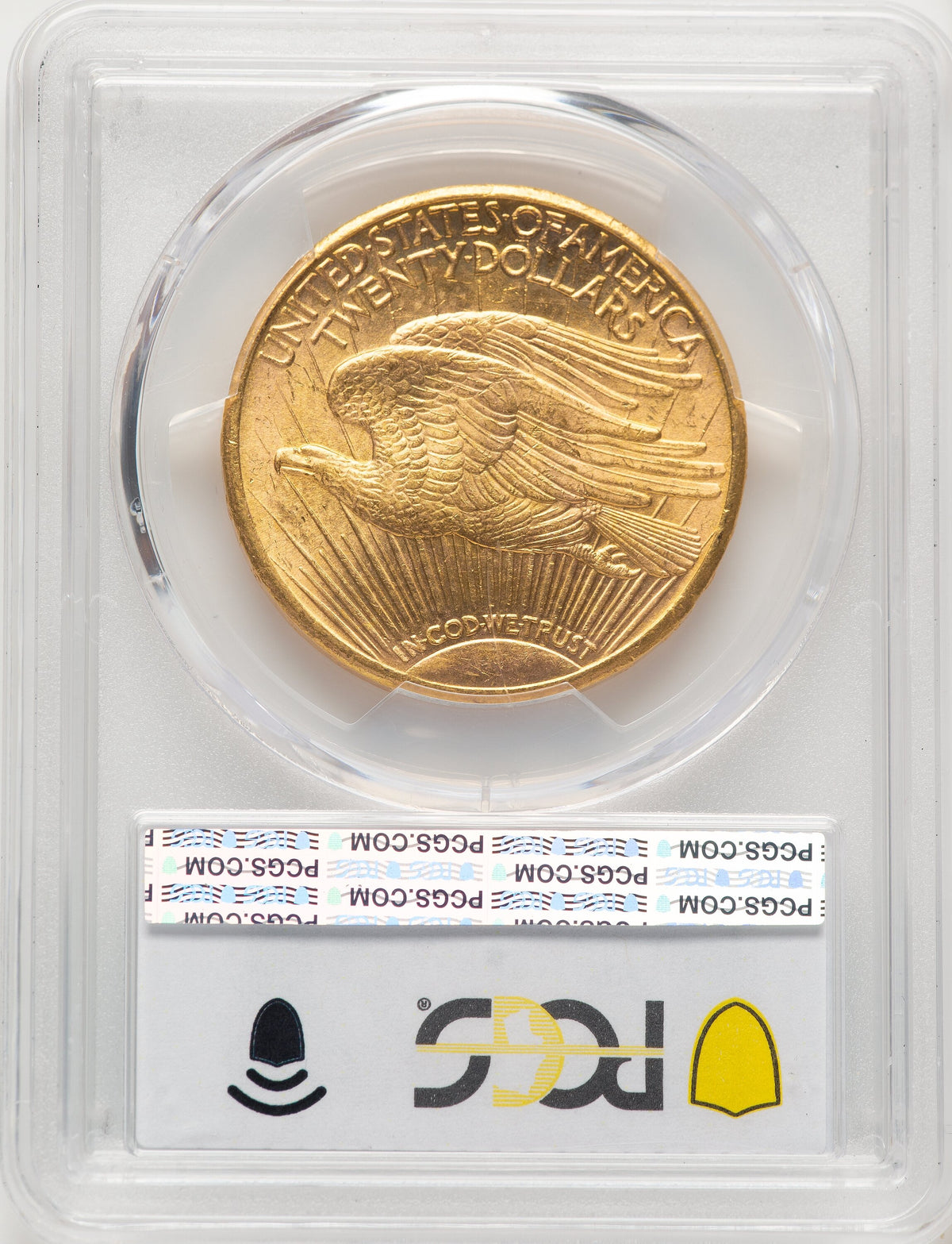 1909-S $20 Saint-Gaudens Double Eagle PCGS MS62