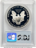 1995-W Proof Silver Eagle 1 oz Blue Label PCGS PR69