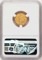 1912 $2.50 Indian Quarter Eagle NGC MS61 (784412061)