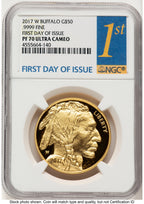 2017-W Proof Gold Buffalo 1 oz FDI 1ST NGC PF70 (784420007)