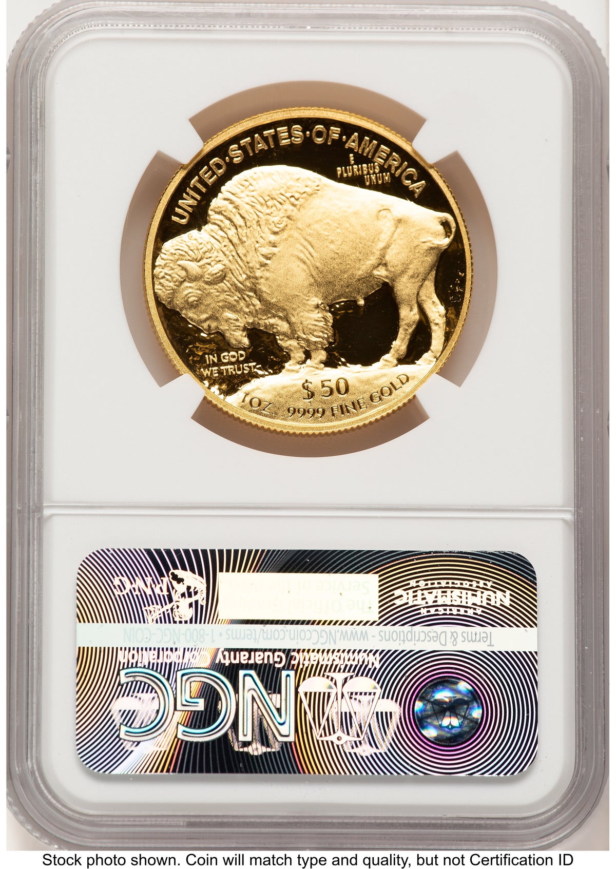 2017-W Proof Gold Buffalo 1 oz FDI 1ST NGC PF70