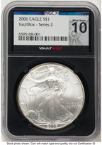 2006 Silver Eagle Vault Box Series 2 NGCX MS10