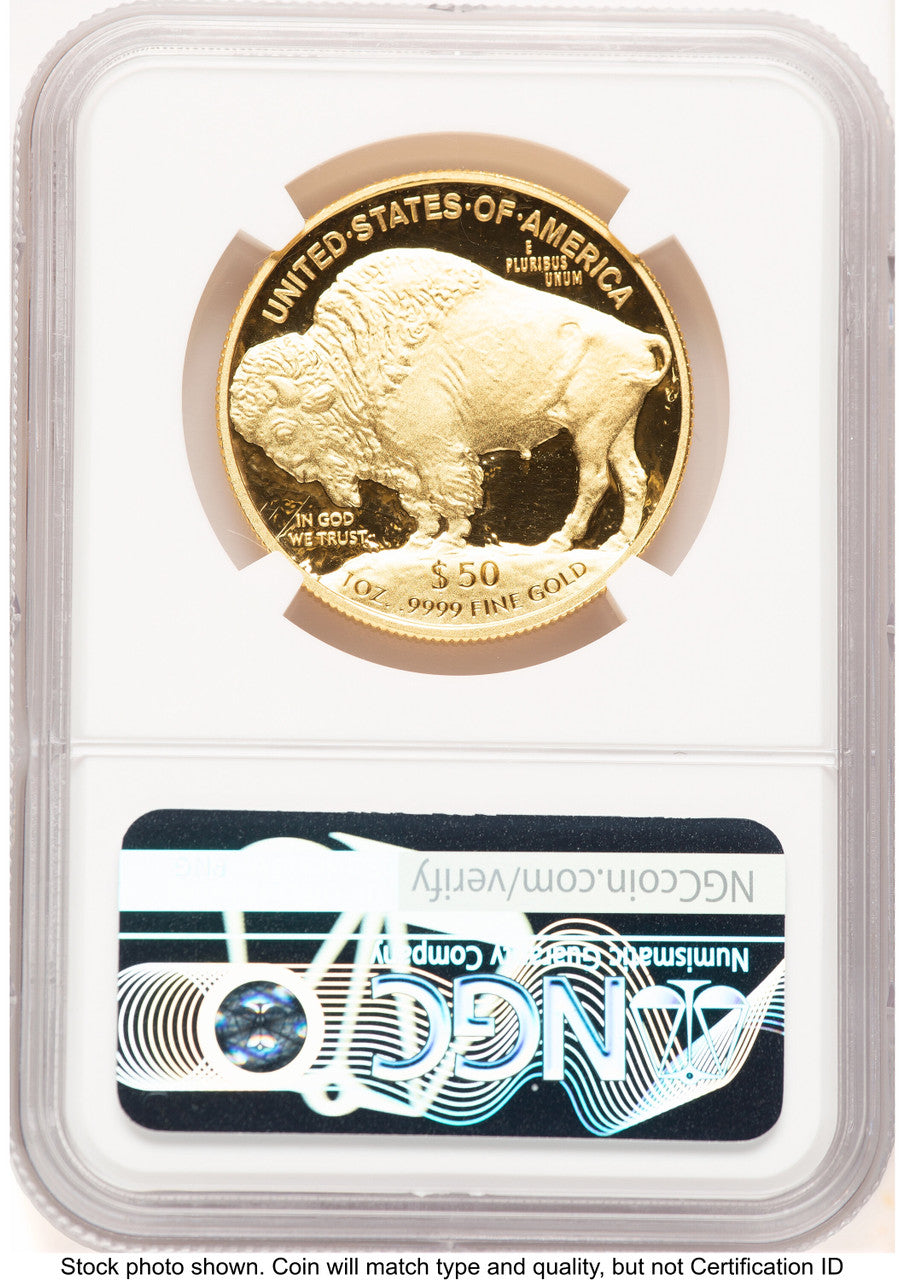 2012-W Proof Gold Buffalo 1 oz Brown Label NGC PF70 (784474009)