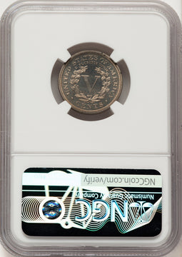 1912 5C Proof Liberty Nickel NGC PR67