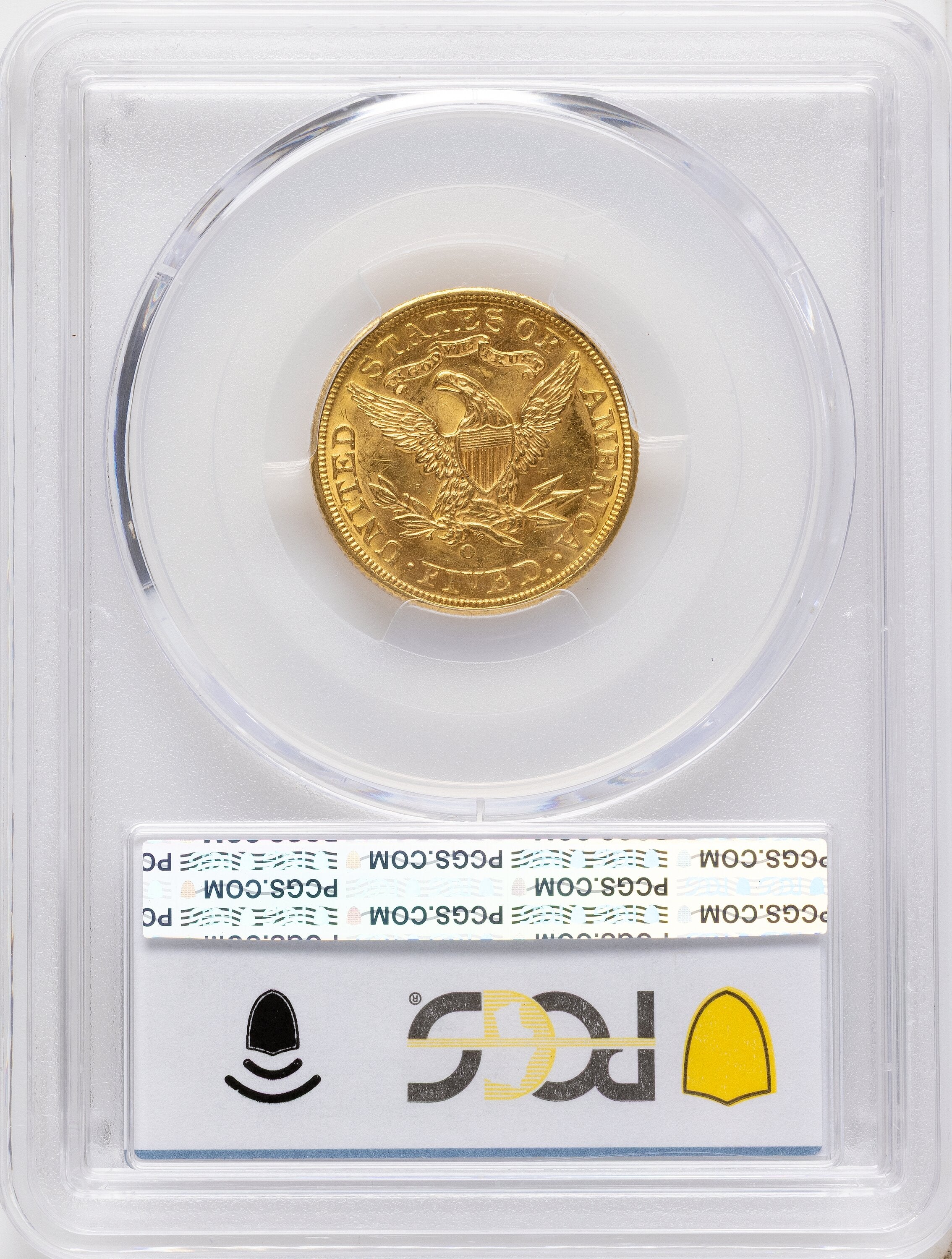 1893-O $5 CAC Liberty Half Eagle PCGS MS63
