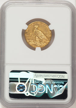 1915-S $5 Indian Half Eagle NGC MS62