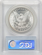 1887/6 Morgan Dollar PCGS MS63 (784478036)