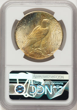 1934 Peace Dollar NGC MS66