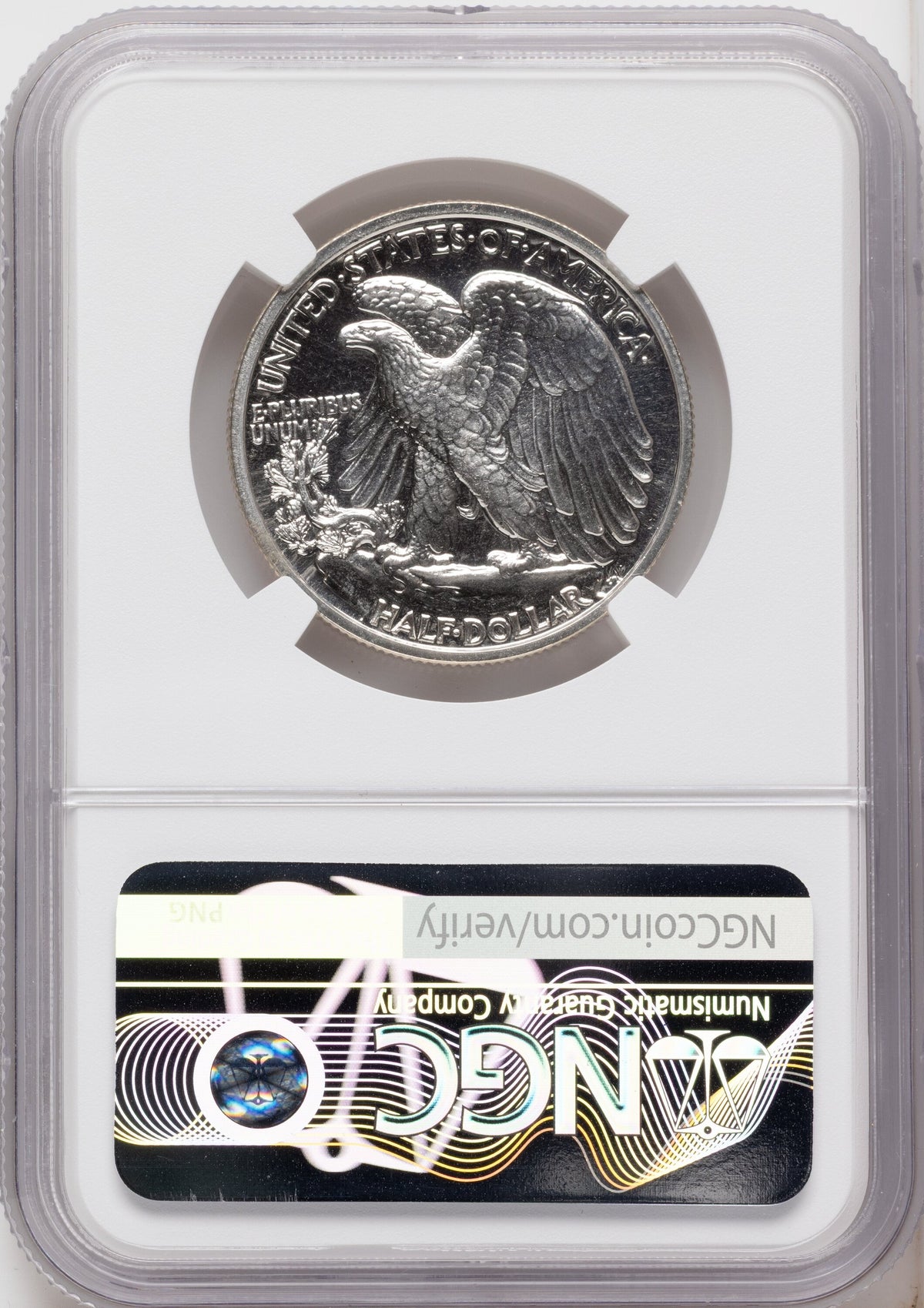 1939 50C Proof Walking Liberty Half Dollar NGC PR67