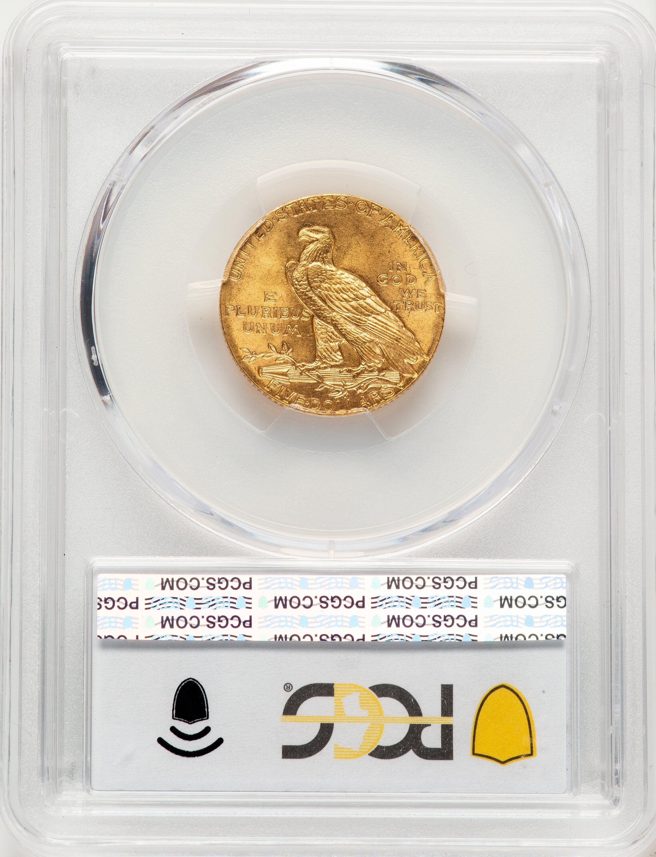 1908 $5 Indian Indian Half Eagle PCGS MS65 | LCR Coin