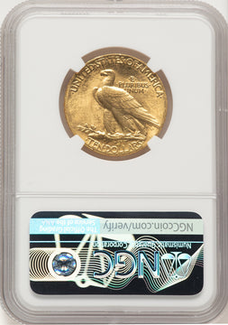 1907 $10 Wire Rim CAC Indian Eagle NGC MS63