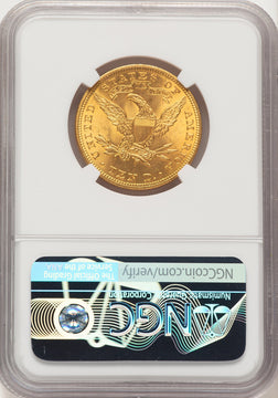 1907 $10 Liberty Liberty Eagle NGC MS66+