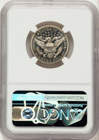 1907 25C CA Proof Barber Quarter NGC PR68