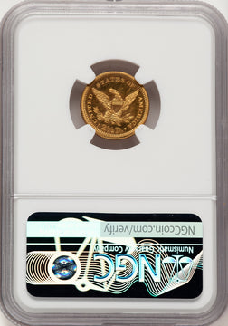 1878 $2.50 CA Proof Liberty Quarter Eagle NGC PR65