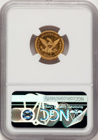 1878 $2.50 CA Proof Liberty Quarter Eagle NGC PR65