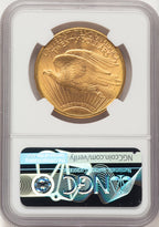 1910-D $20 Saint-Gaudens Double Eagle NGC MS66