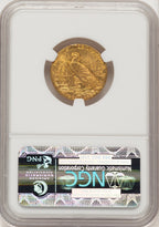 1913 $5 Indian Half Eagle NGC MS63 (784533022)