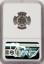 1889 3CN CA Proof Three Cent Nickel NGC PR67