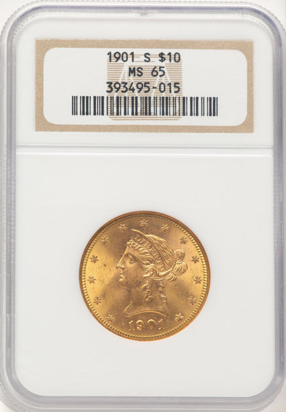 1901-S $10 Liberty Eagle NGC MS65 | LCR Coin