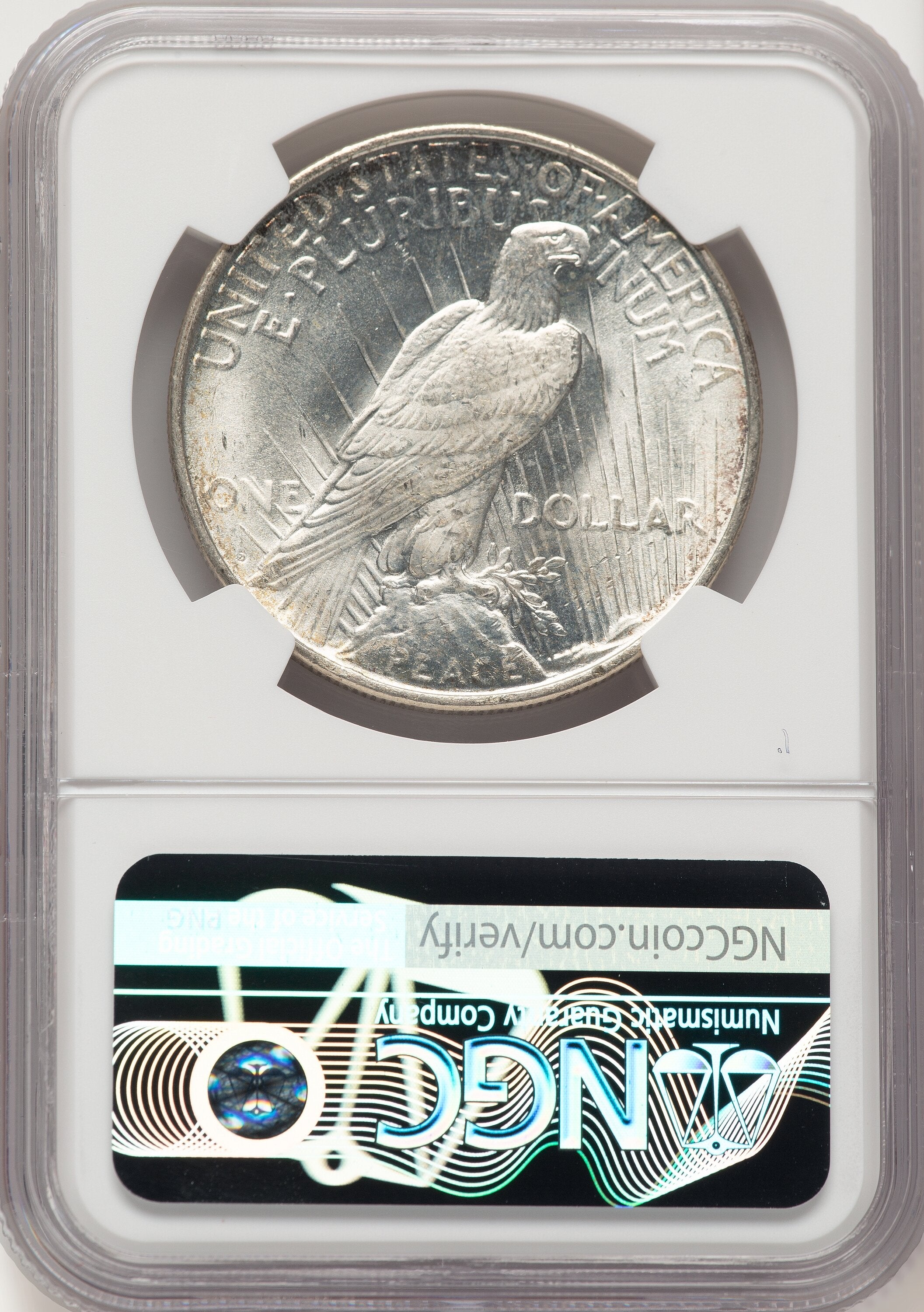 1922-D Peace Dollar NGC MS66