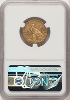 1911-D $5 Indian Half Eagle NGC AU55
