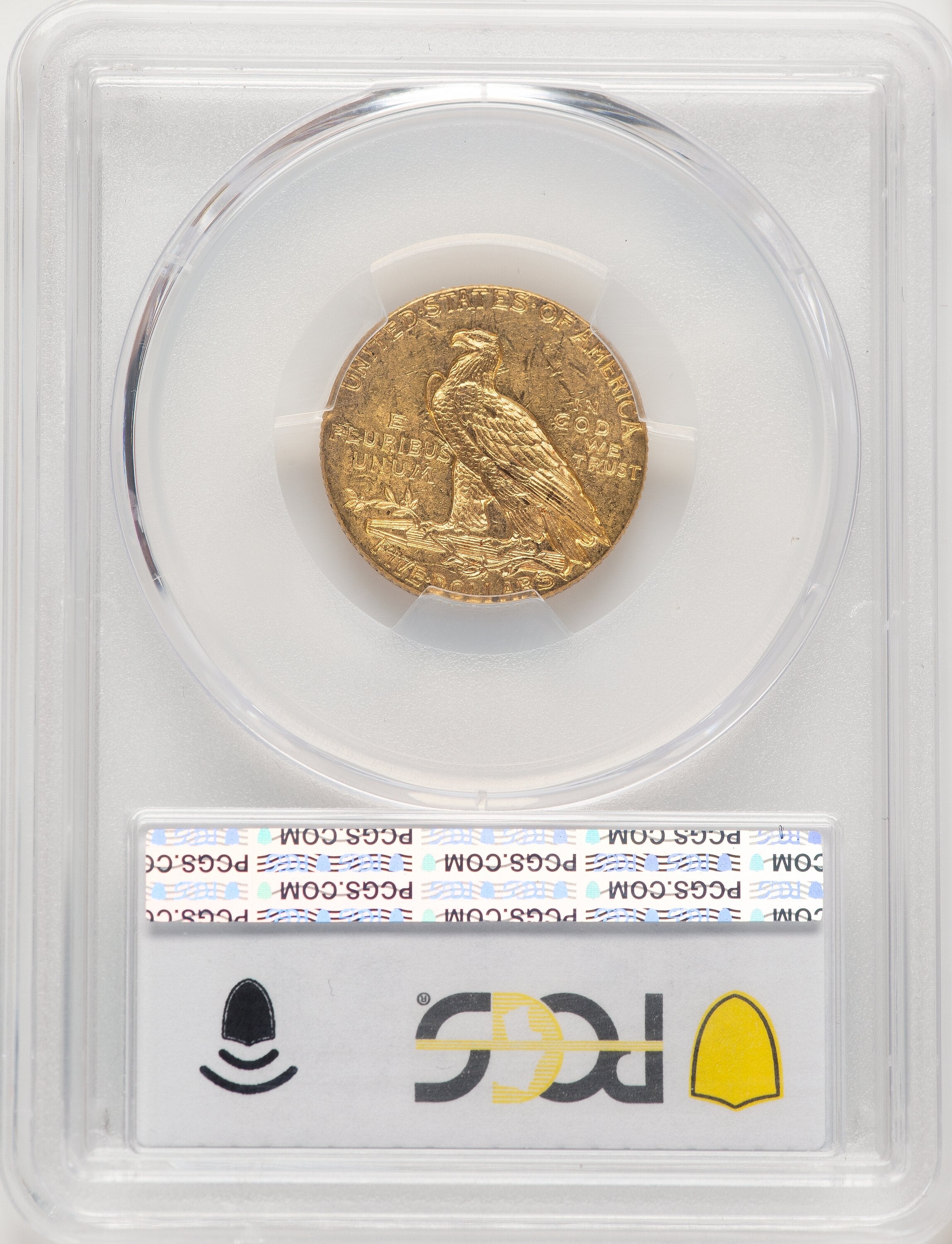 1912 $5 Indian Half Eagle PCGS MS63