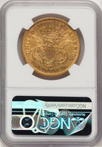 1868 $20 Liberty Double Eagle NGC AU53