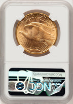 1913-D $20 Saint-Gaudens Double Eagle NGC MS66