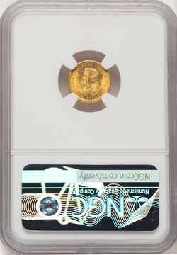 1904 G$1 Lewis and Clark Commemorative Gold NGC MS67+