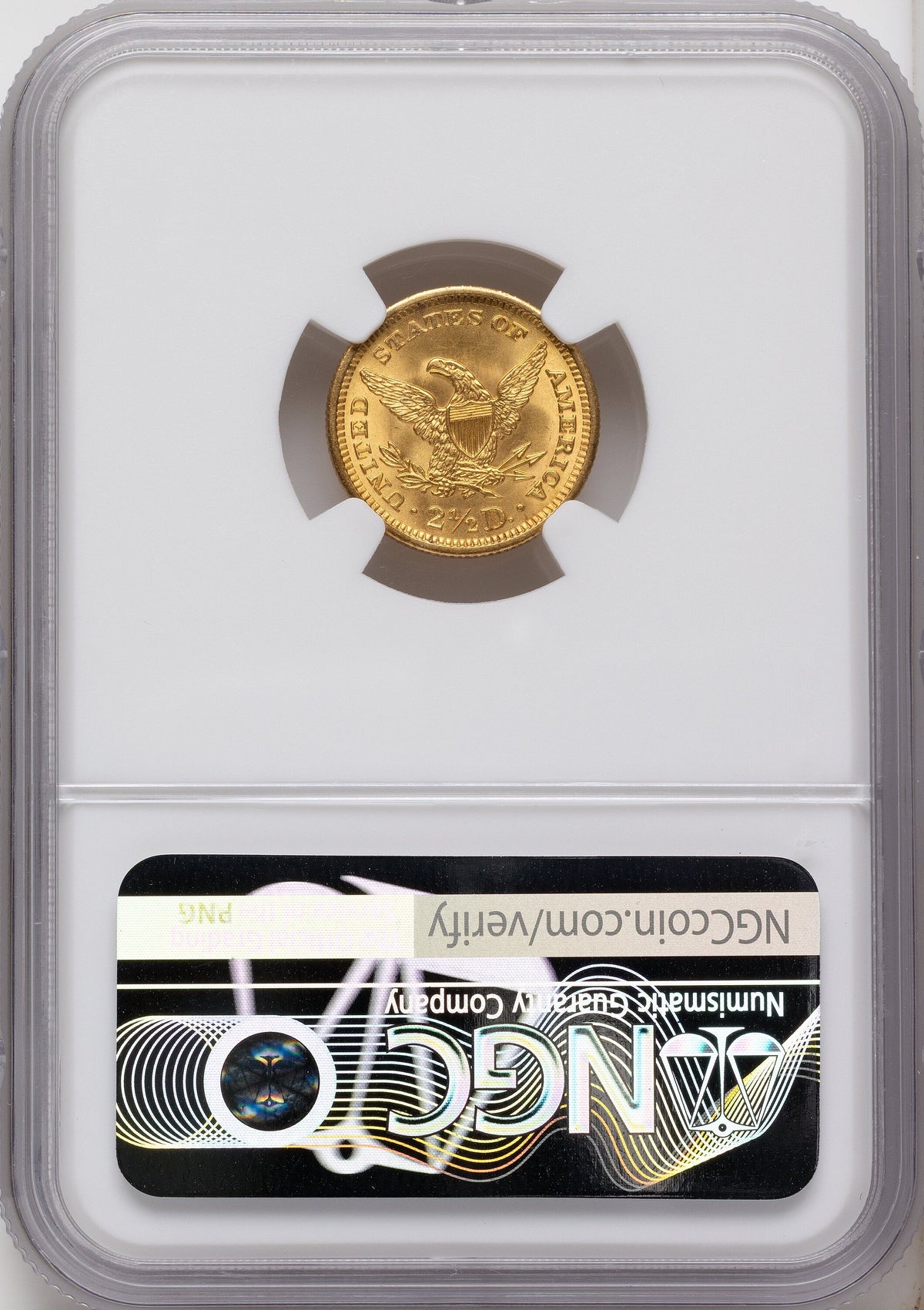 1905 $2.50 Liberty Quarter Eagle NGC MS65