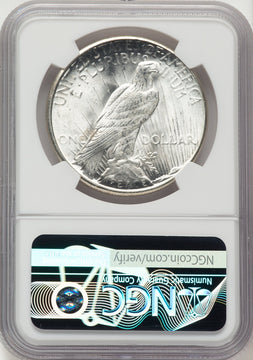 1923-S Peace Dollar NGC MS65